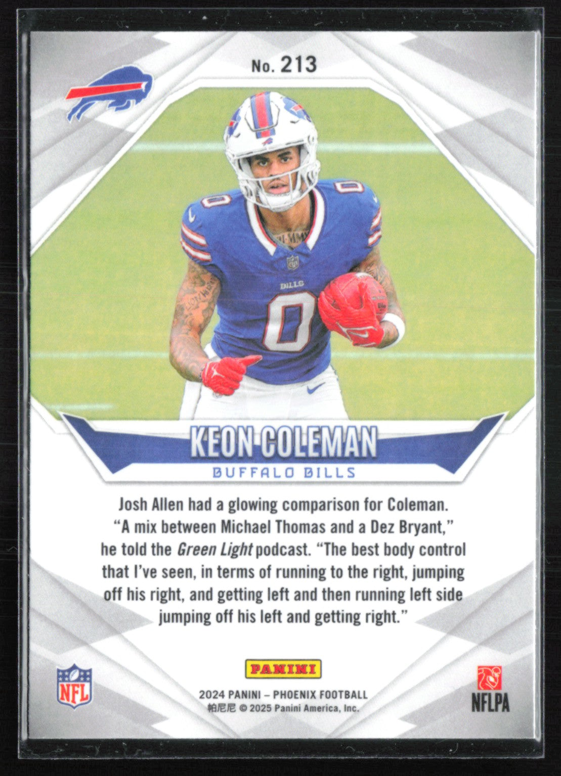 Keon Coleman RC