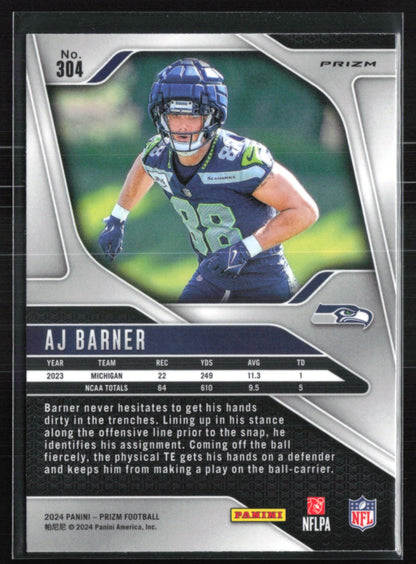 AJ Barner RC Green Wave