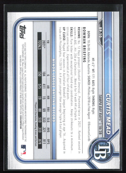 Curtis Mead 1st Bowman