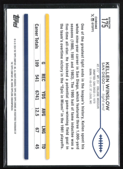 Kellen Winslow Refractor