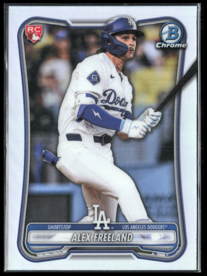 Alex Freeland RC Red Rookie Logo
