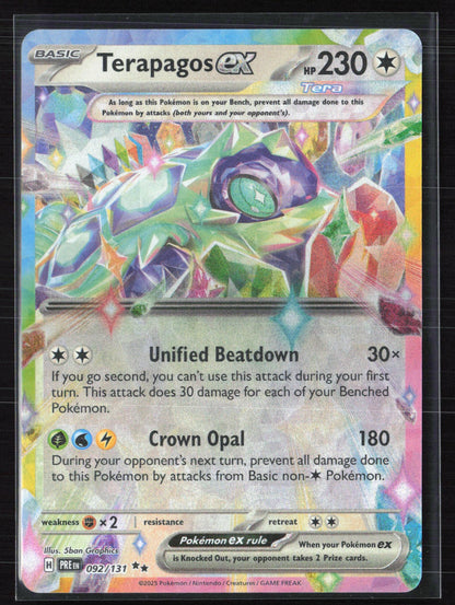 Terapagos ex - 092/131 Double Rare