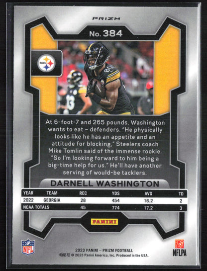 Darnell Washington RC Green Wave