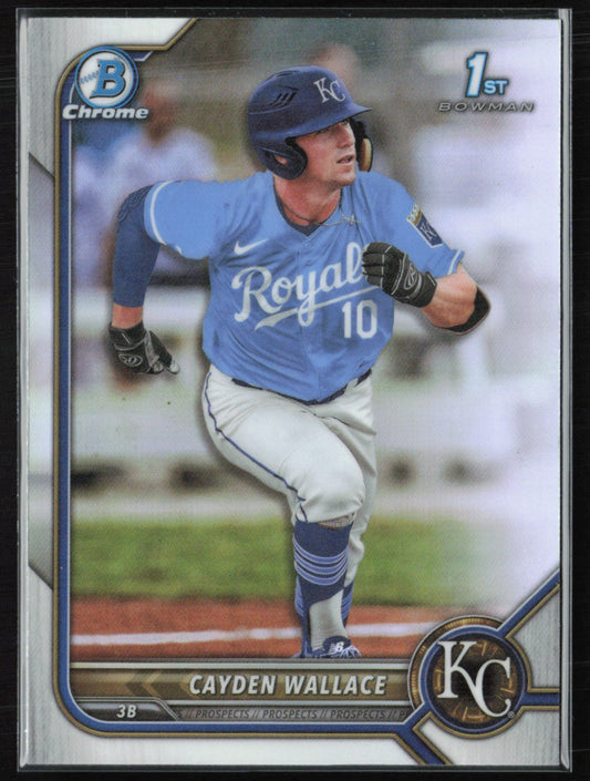 Cayden Wallace 1st Bowman Refractor