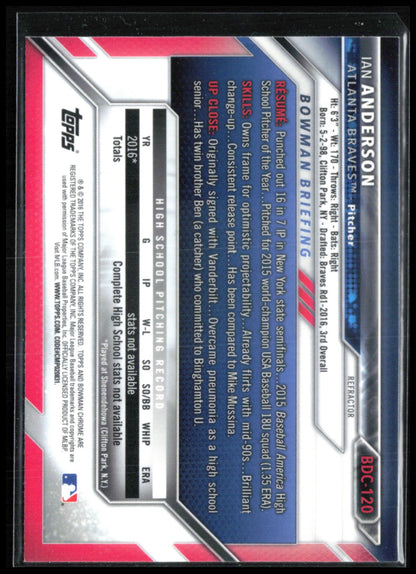 Ian Anderson 1st Bowman Refractor