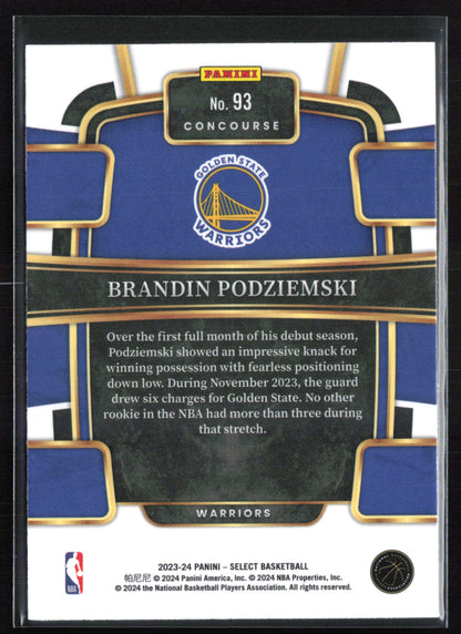 Brandin Podziemski RC