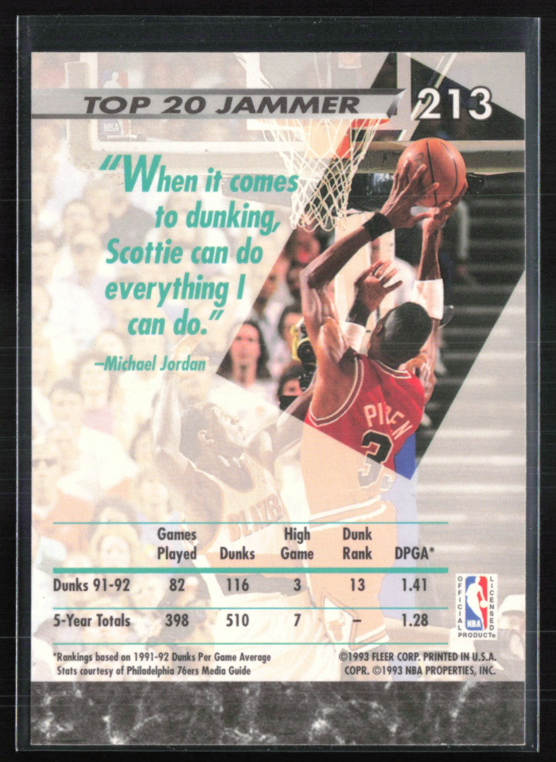 Scottie Pippen 1992-93 Fleer Ultra