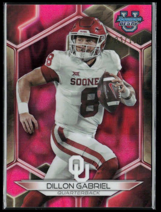 Dillon Gabriel Pink /100 2023 Bowman's Best U