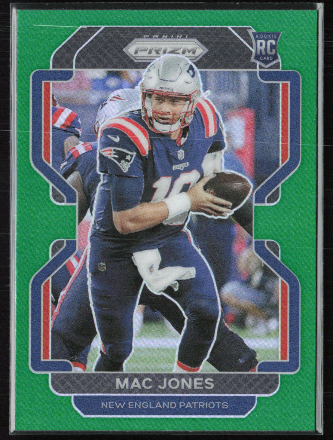 Mac Jones RC Green Prizm