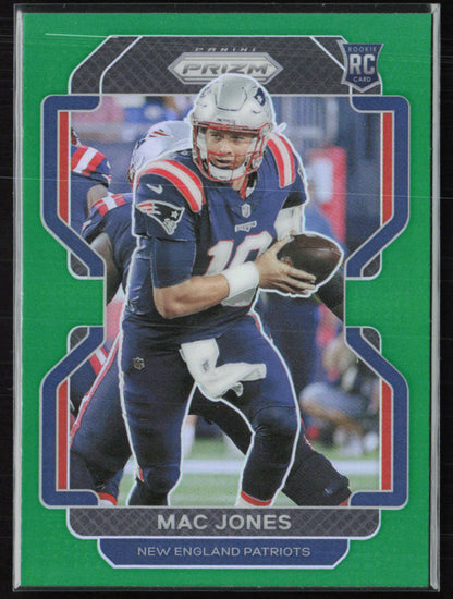 Mac Jones RC Green Prizm