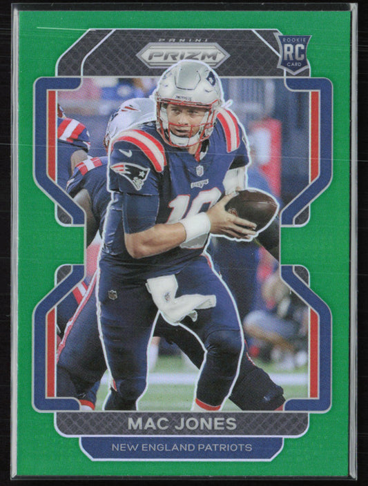 Mac Jones RC Green Prizm