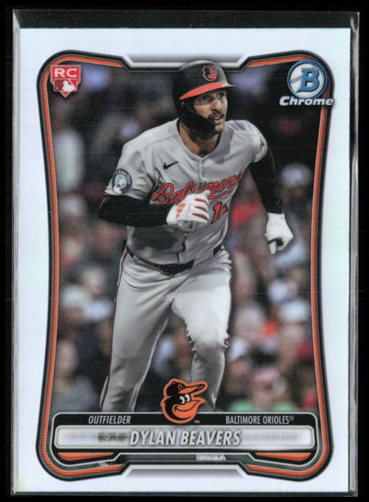 Dylan Beavers RC Red Rookie Logo