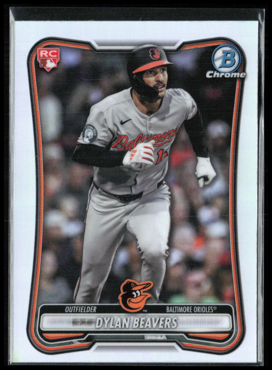 Dylan Beavers RC Red Rookie Logo