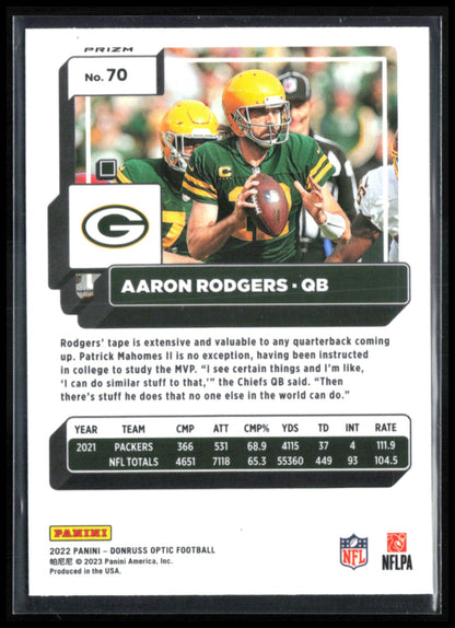 Aaron Rodgers Holo