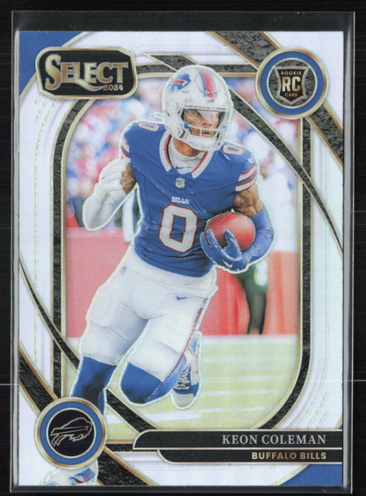 Keon Coleman RC Silver Club Level