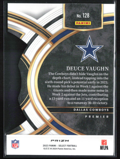 Deuce Vaughn RC Red Yellow Die-Cut