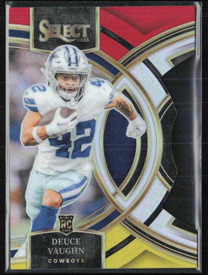 Deuce Vaughn RC Red Yellow Die-Cut