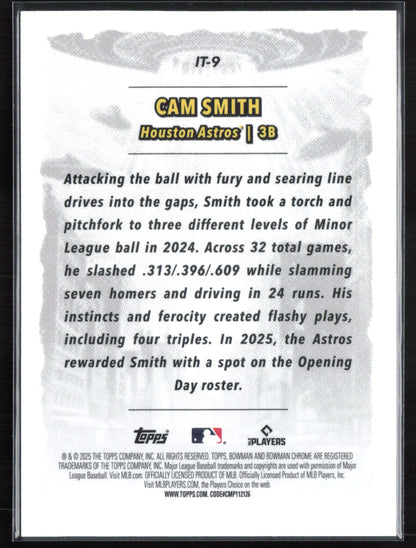 Cam Smith RC It Came to the League