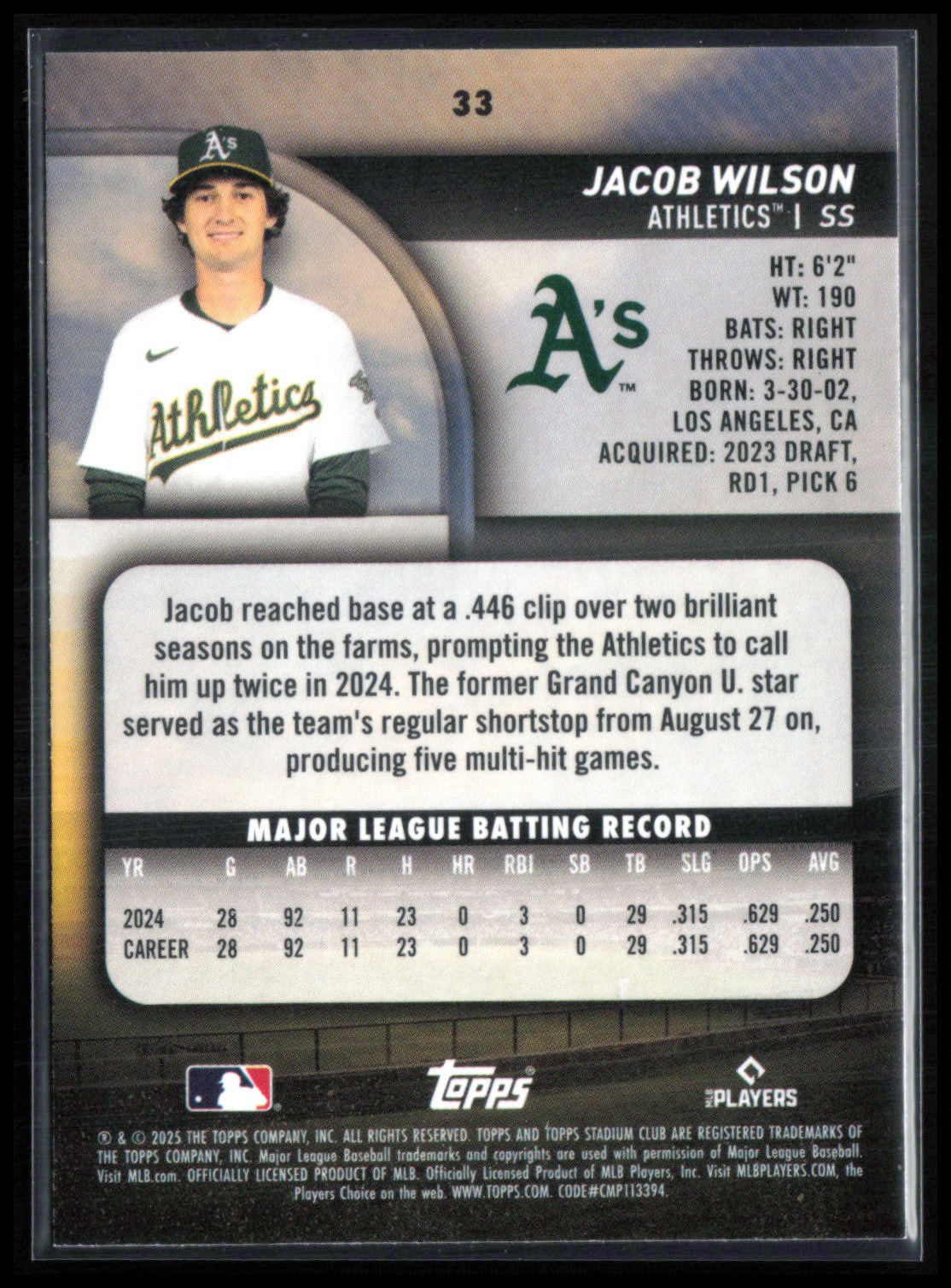 Jacob Wilson RC