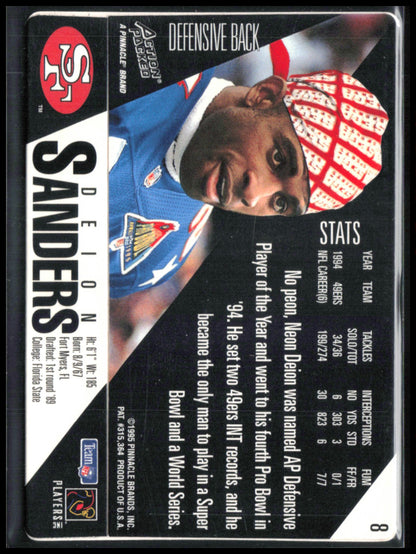 Deion Sanders Action Packed