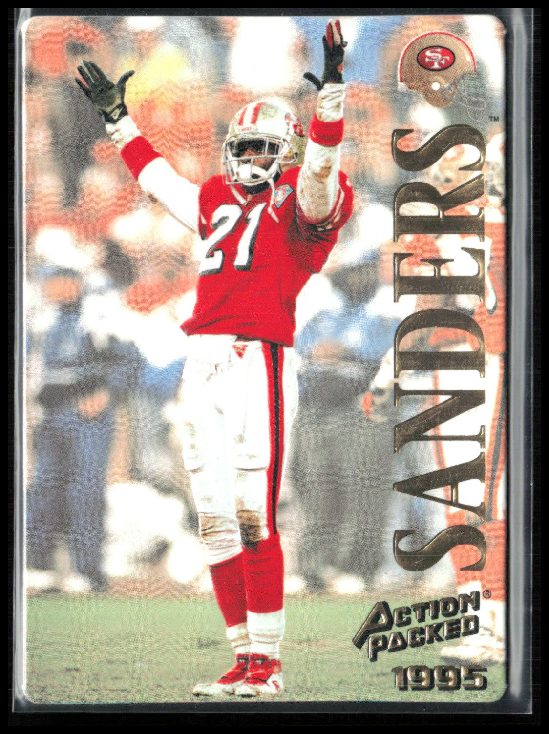 Deion Sanders Action Packed