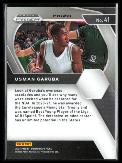 Usman Garuba RC Orange Ice