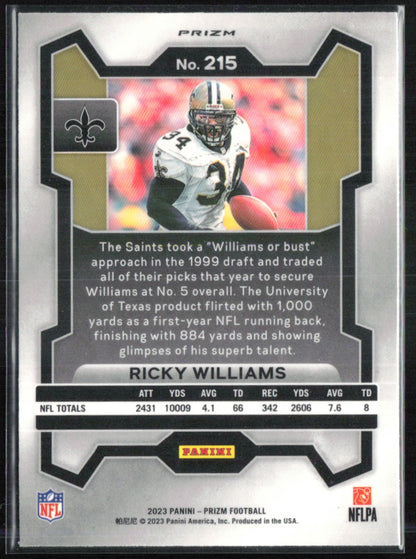 Ricky Williams Green wave