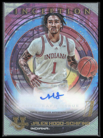 Jalen Hood-Schifino Auto 2022-23 Bowman U Inception