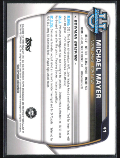 Michael Mayer 1st Bowman Pink Refractor