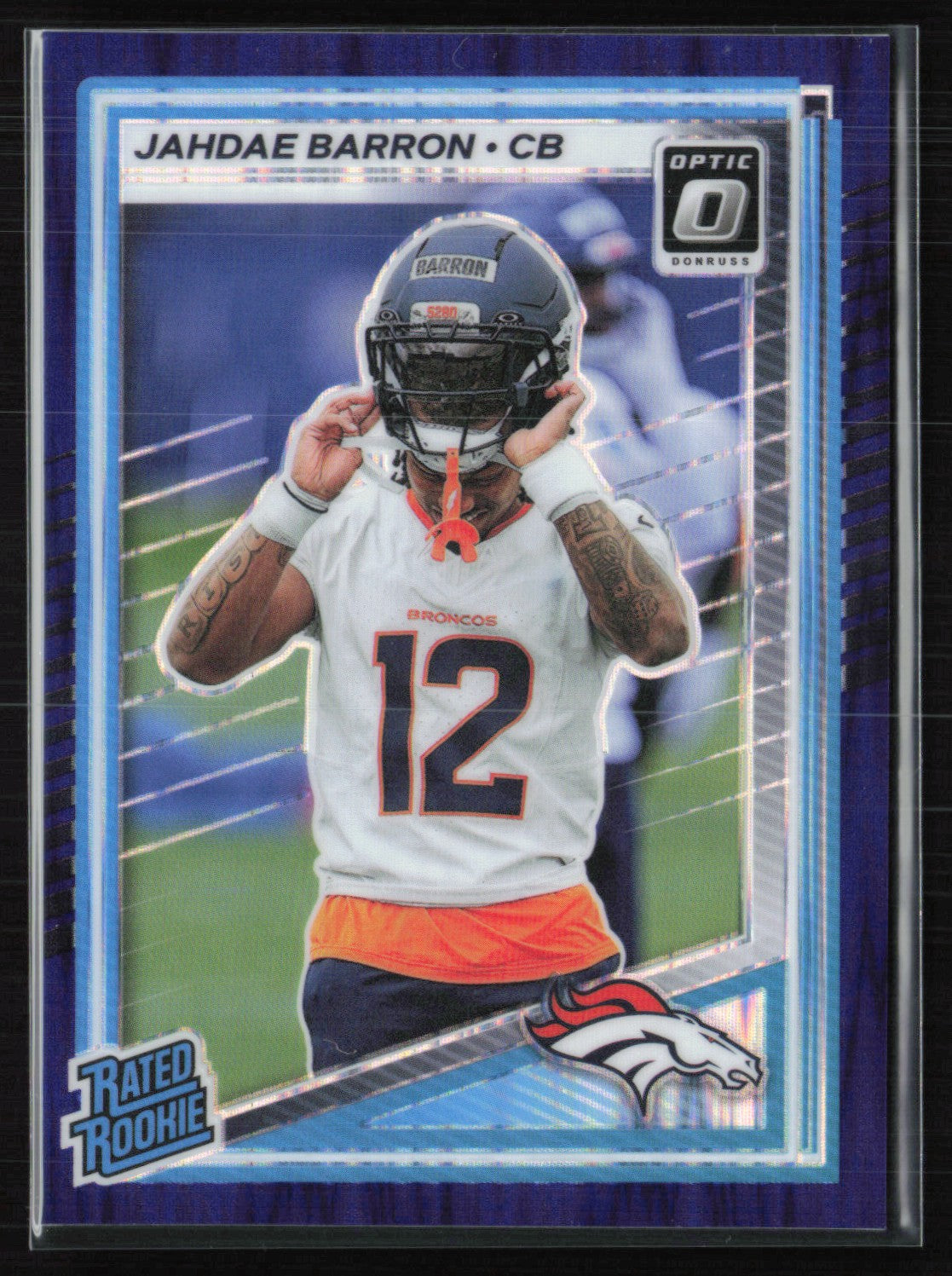 Jahdae Barron RC Purple Shock