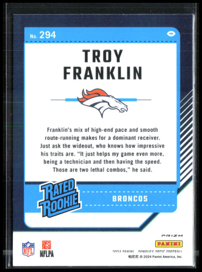 Troy Franklin RC Pink Holo