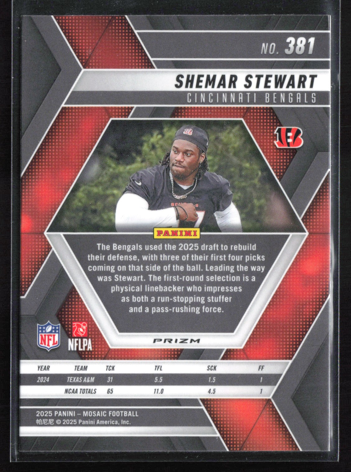 Shemar Stewart RC Purple