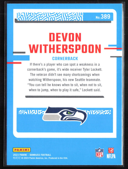 Devon Witherspoon RC