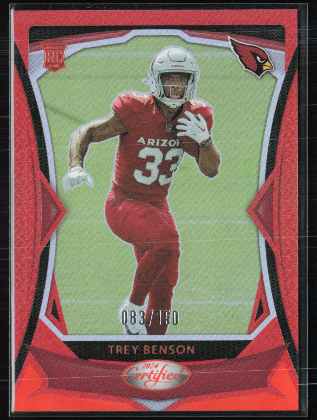 Trey Benson RC Orange Mirror /150