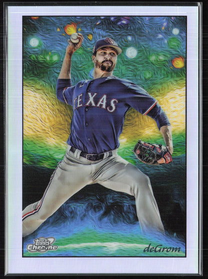 Jacob deGrom 2023 Topps Chrome Cosmic Stars in the Night