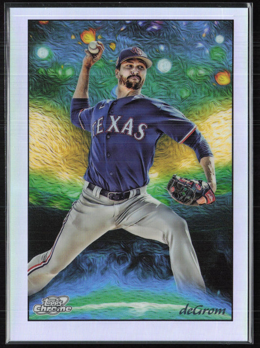 Jacob deGrom 2023 Topps Chrome Cosmic Stars in the Night