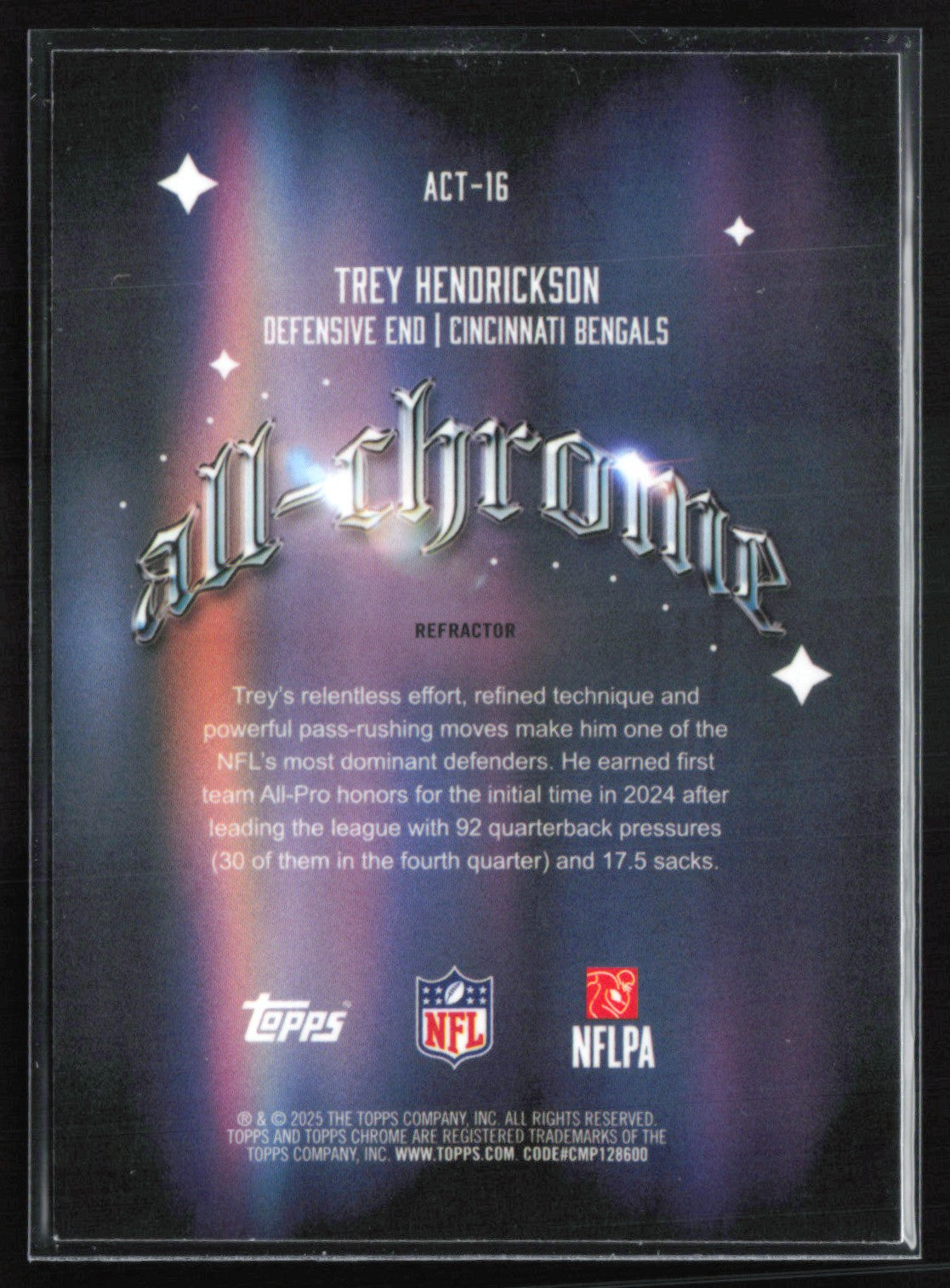 Trey Hendrickson Refractor