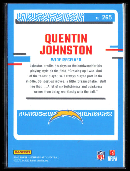 Quentin Johnston RC