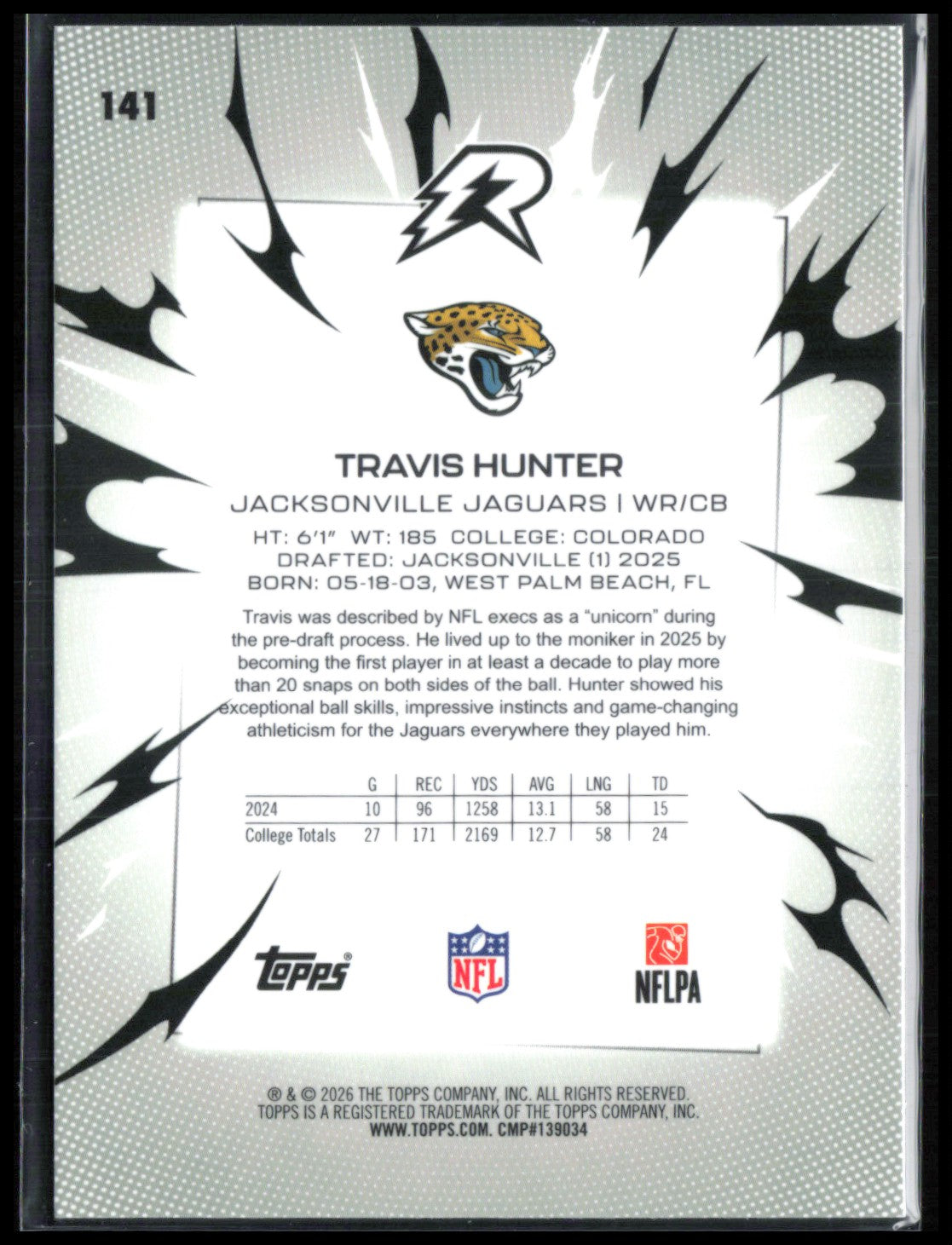 Travis Hunter RC