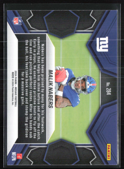 Malik Nabers RC Debut