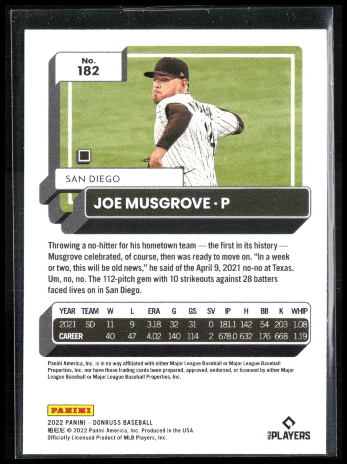 Joe Musgrove Liberty Parallel