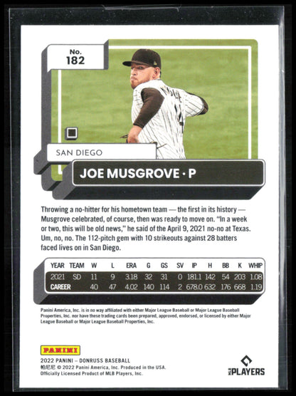 Joe Musgrove Liberty Parallel