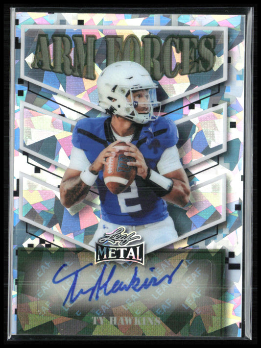 Ty Hawkins Auto /10 Arm Forces
