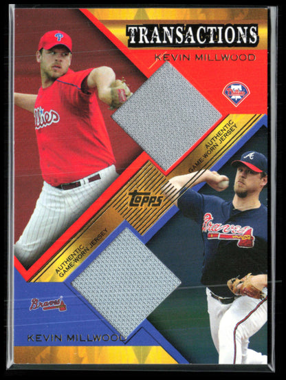 Kevin Millwood Dual Game-Worn Relics