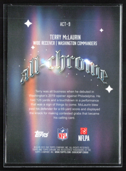 Terry McLaurin All-Chrome