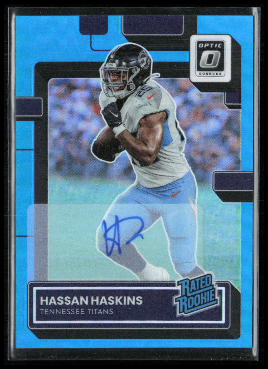 Hassan Haskins RC Auto Light Blue /99