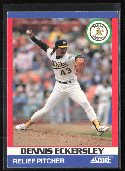 Dennis Eckersley 1991 Score