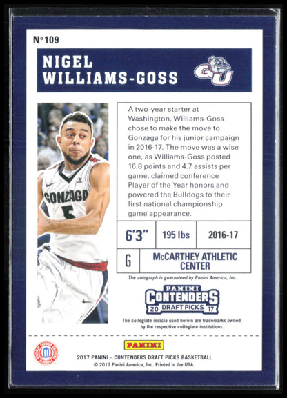 Nigel Williams-Goss Auto RC