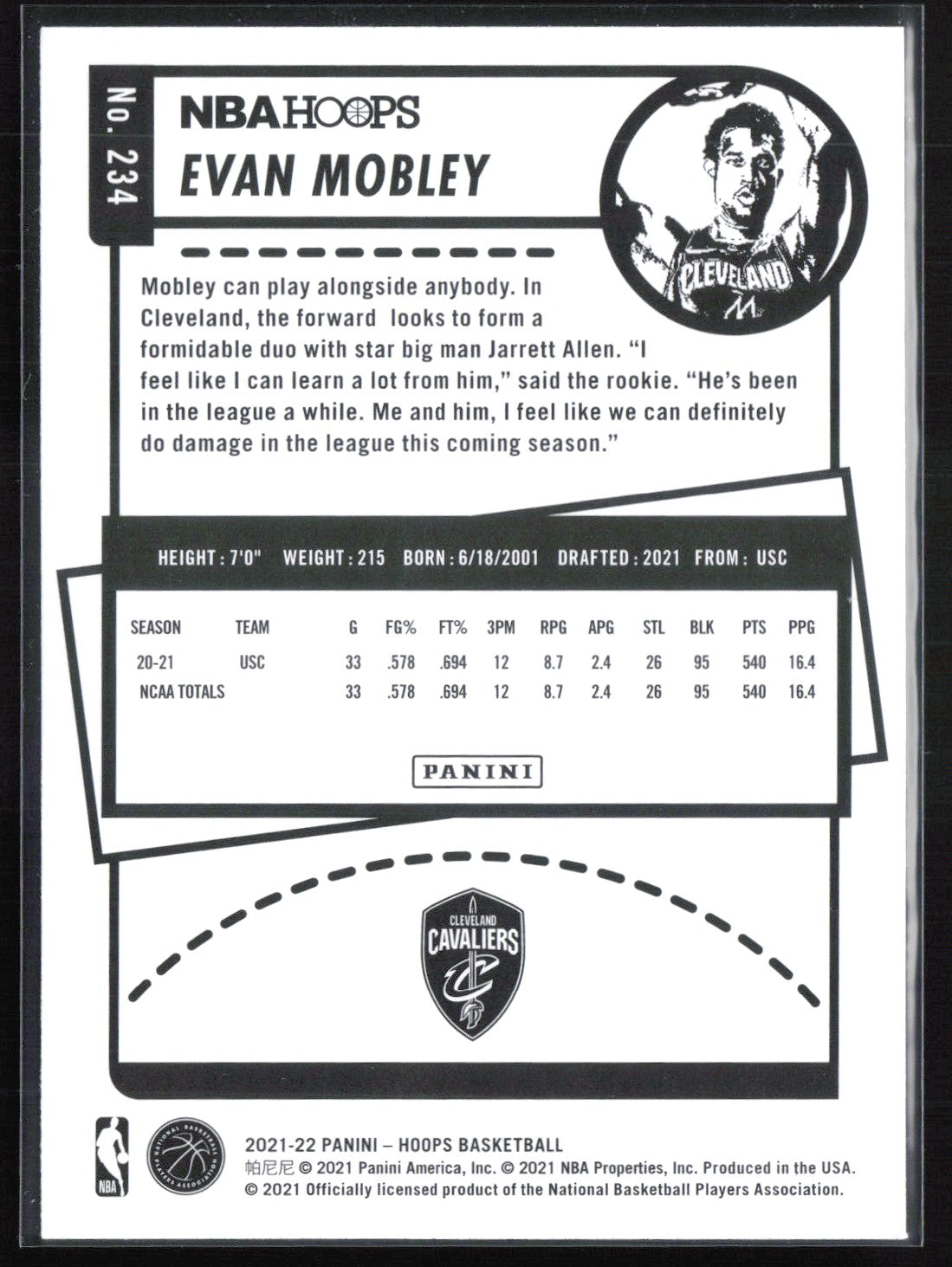 Evan Mobley RC