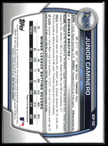 Junior Caminero Prospects